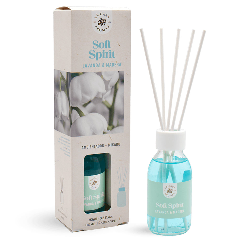 Ambientador Mikado Soft Spirit Lavanda & Madera 95ml - LIMÓN ARTES