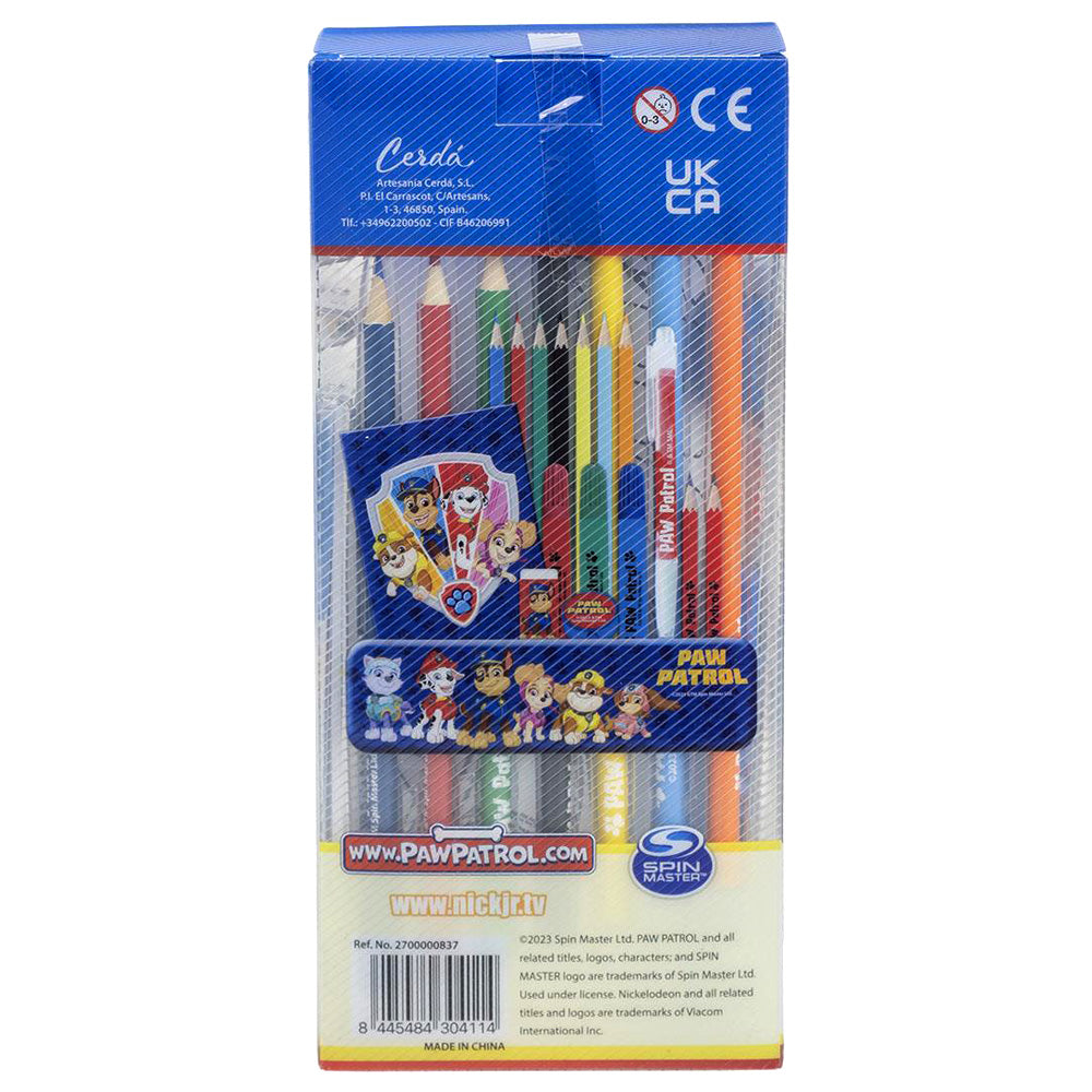 Ensemble de papeterie de coloriage pour enfants Paw Patrol