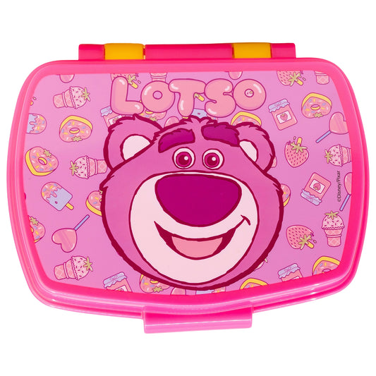 Toy Story Lotso Rectangular Sandwich Maker / BPA Free / Kids Lunch Box / School / Daycare