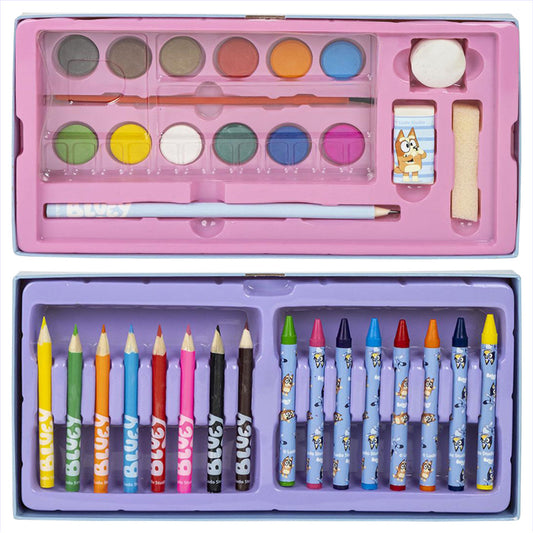 Bluey Briefcase Stationery Set