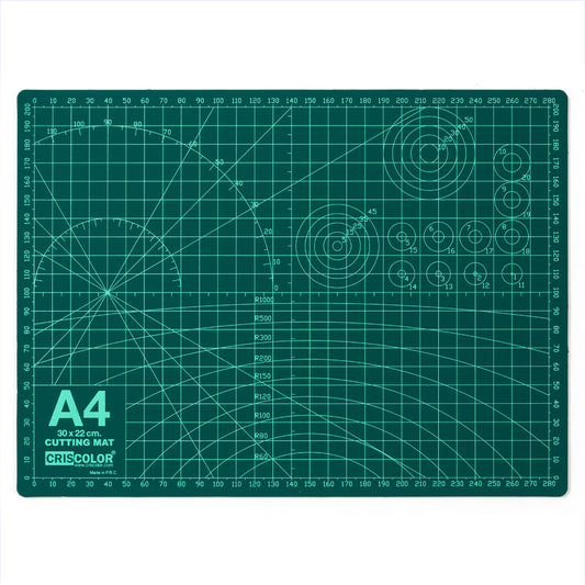 Planche à découper double face A4/ Base de coupe auto-cicatrisante/ Idéal pour la couture et l'artisanat