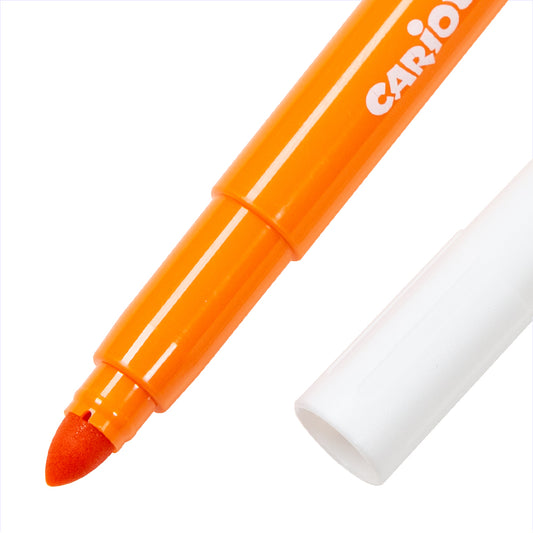Carioca Bravo/ Rotulador Super washable/ 12 colores gruesos - LIMÓN ARTES