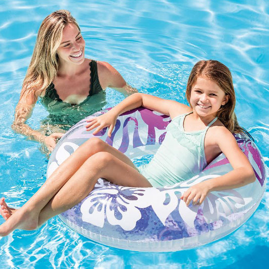 Inflatable float for 9+ years Ø 91cm Intex/ 3 colors available