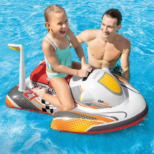 Wave Rider Children's Inflatable Motorcycle 117x77cm