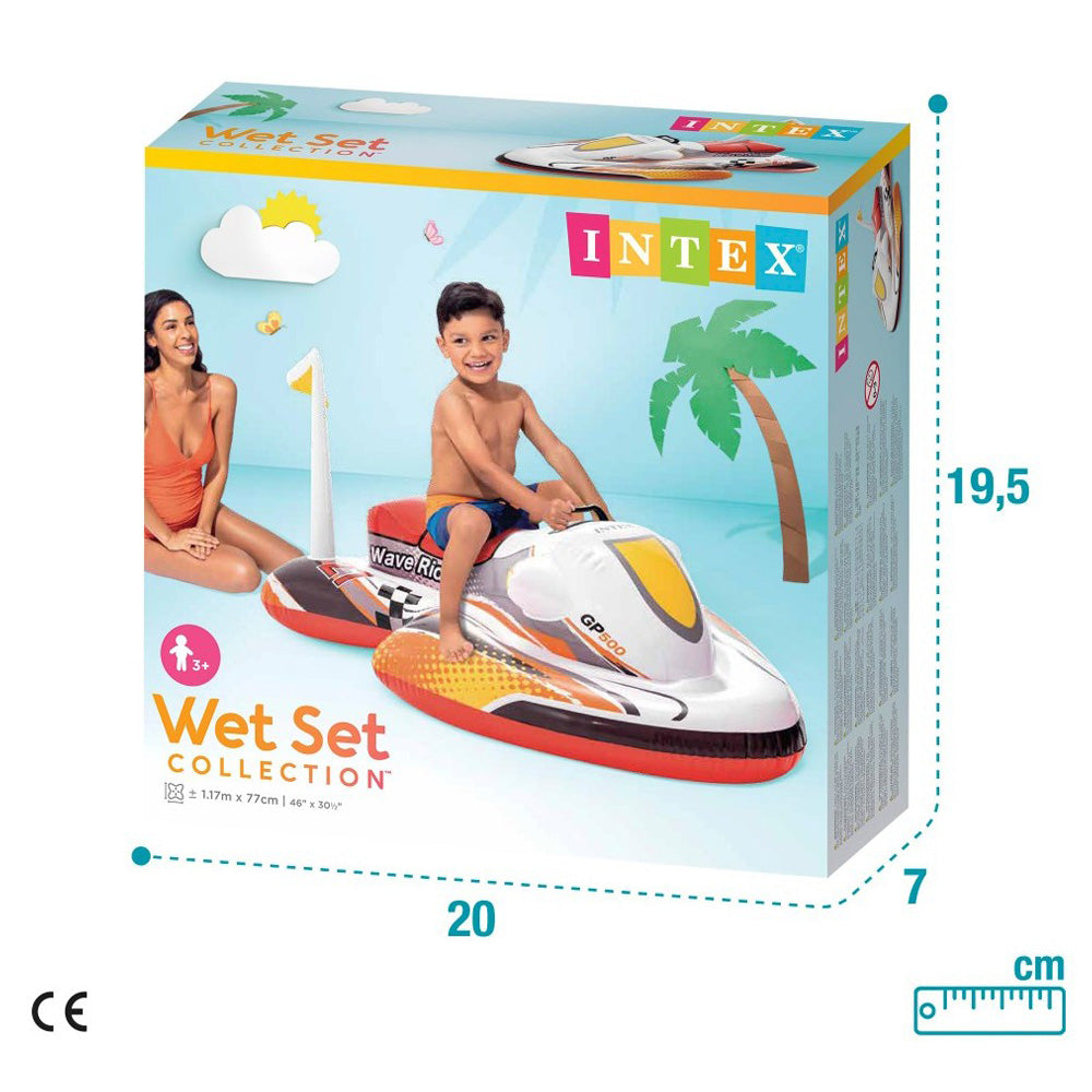Moto gonflable enfant Wave Rider 117x77cm