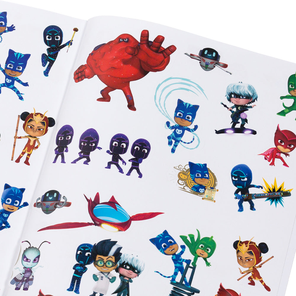 Livre de coloriage PJ Masks avec autocollants / Livre de peinture pour enfants / Dessin artistique DIY