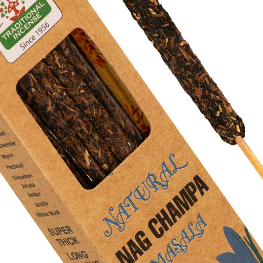 Incienso Orgánico Nag Champa Natural Orkay Hecho a Mano Traditional incense Ecológico Sahumerio Namaste India