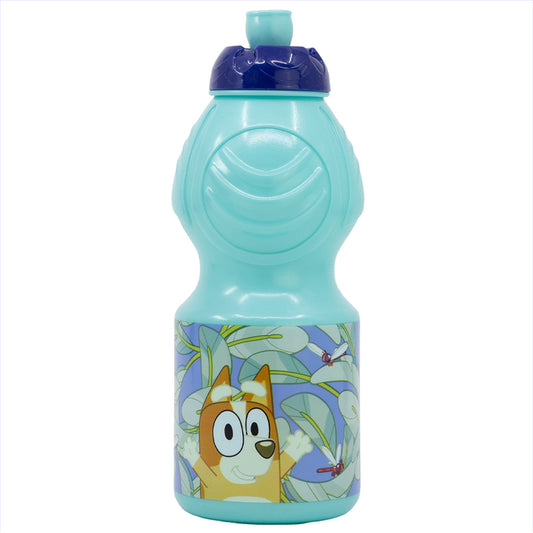 Sport bottle with anti-drip closure 400 ml Bluey / No BPA