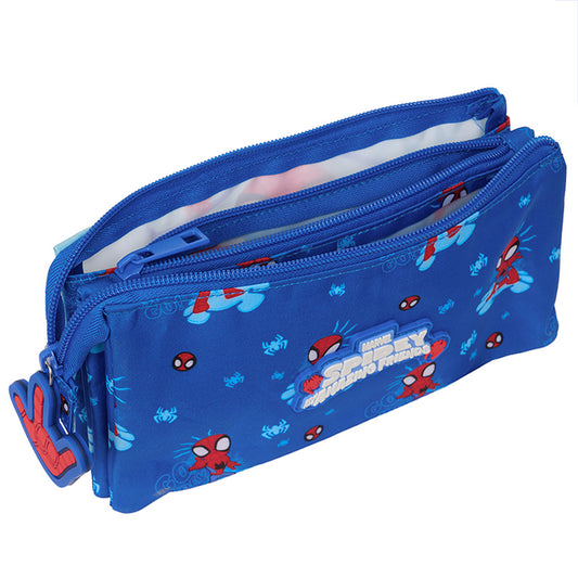 Triple Spidey Pencil Case