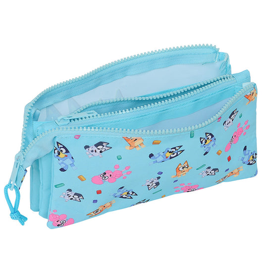 Bluey Triple Pencil Case