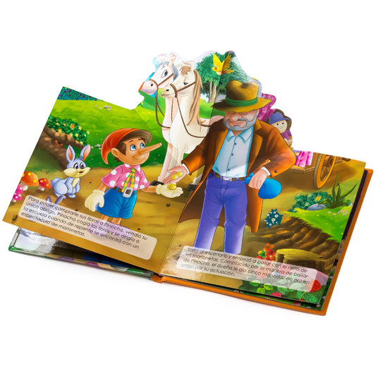 My first pop-up book Pinocchio / Hardcover children's book