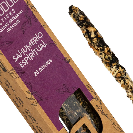 Encens Bio AUM Fragrances 25gr - Sahumerio Spirituel / Fait main en Inde avec des ingrédients naturels / Sans produits toxiques