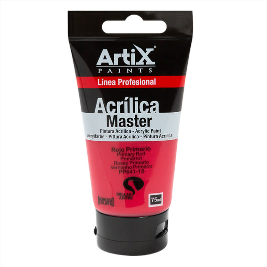 Profesional pintura acrilica master 75 ml Artix - LIMÓN ARTES