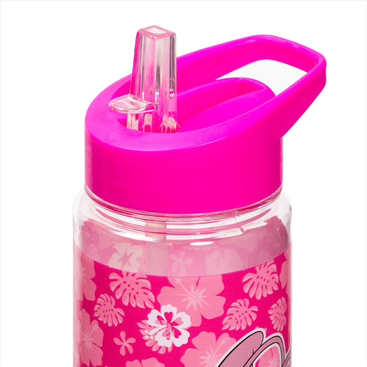 Botella infantil Lilo Stitch Angel Disney 650 ml con pajita y asa incorporada Libre de BPA