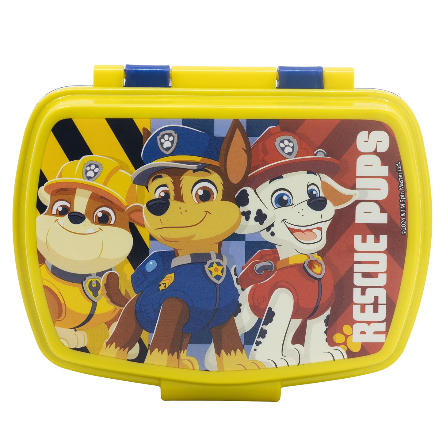 Boîte à sandwich rectangulaire Paw Patrol Boy Rescue Pups / Sans BPA / Boîte à lunch pour enfants / École / Garderie
