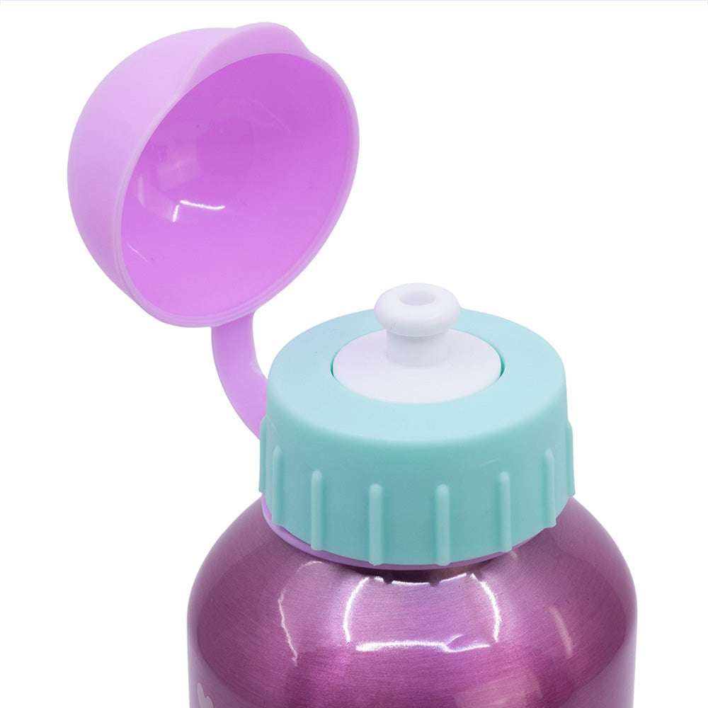 Botella de aluminio para niños 400 ml Hello Kitty / Cantimplora infantil / Botella de agua reutilizable