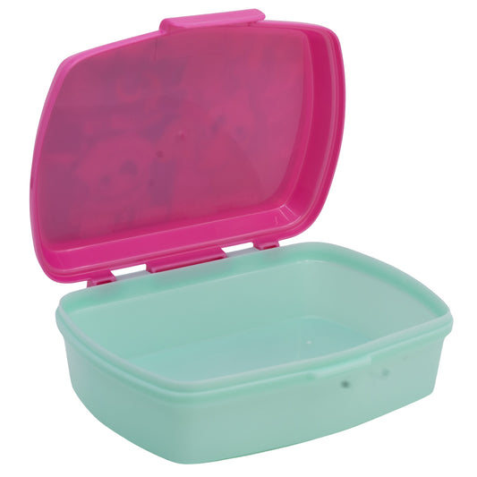 Paw Patrol Girl Superpowers Rectangular Sandwich Maker / BPA Free / Kids Lunch Box / School / Daycare