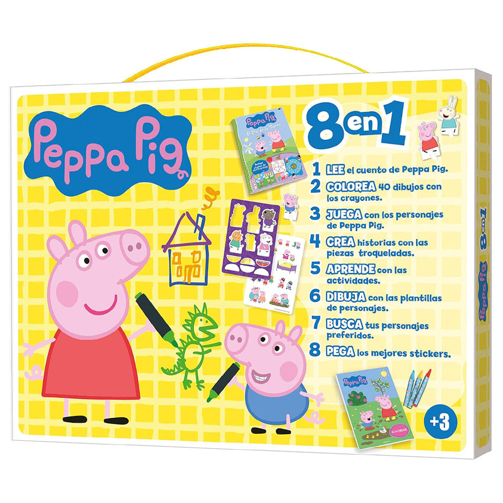 Ludum Maletín 8 en 1 Peppa Pig