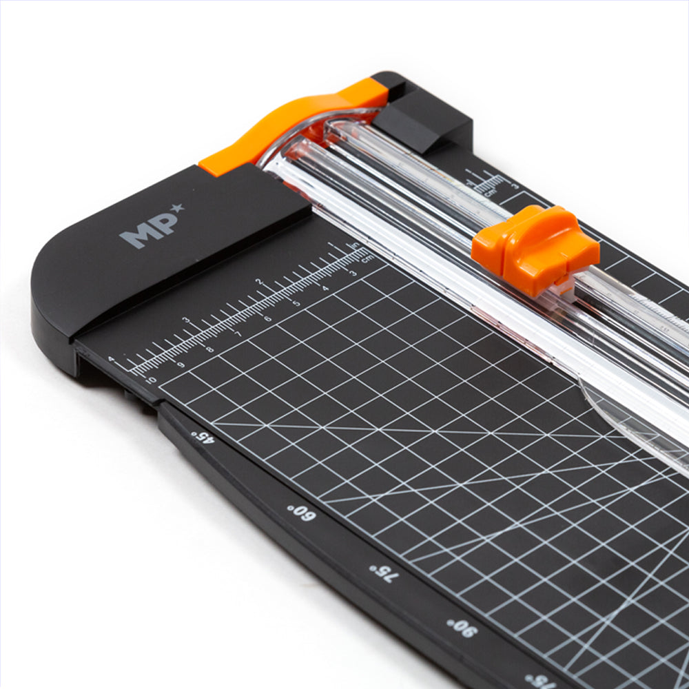 Coupe-papier A4/cisaille à rouleaux/protection de sécurité automatique/découpe de grille et d'angle, avec règle d'extension/pour papier ou photo