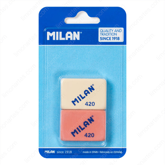 MILAN Blíster 2 gomas 420 (miga de pan)