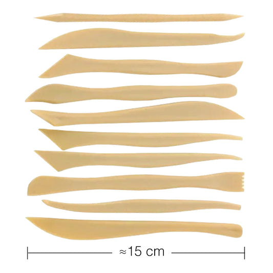 Plastic Spatula Set 10 pcs