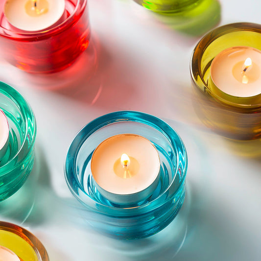 Boite de 10 Bougies chauffe-plat parfumées Lavande Spa/Bougies chauffe-plat/Festival/Anniversaire/Cadeau/Noël