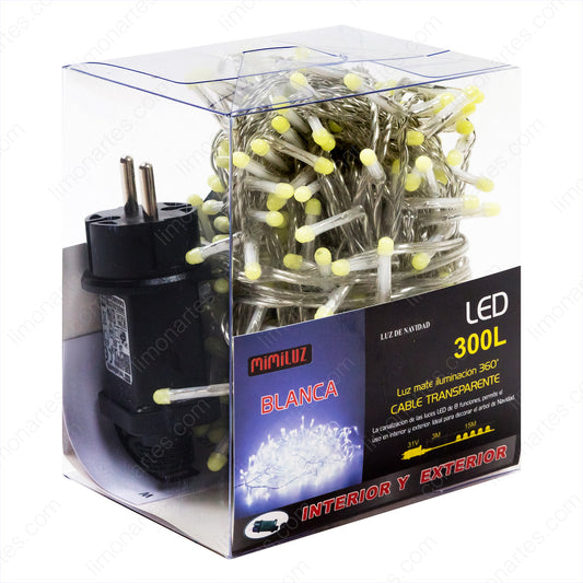 Led blanca 300 bombillas/ w-1614 - LIMÓN ARTES