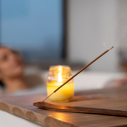 Natural Incense Nag Champa & Palo Santo Handmade in India Tulasi Exclusive Masala
