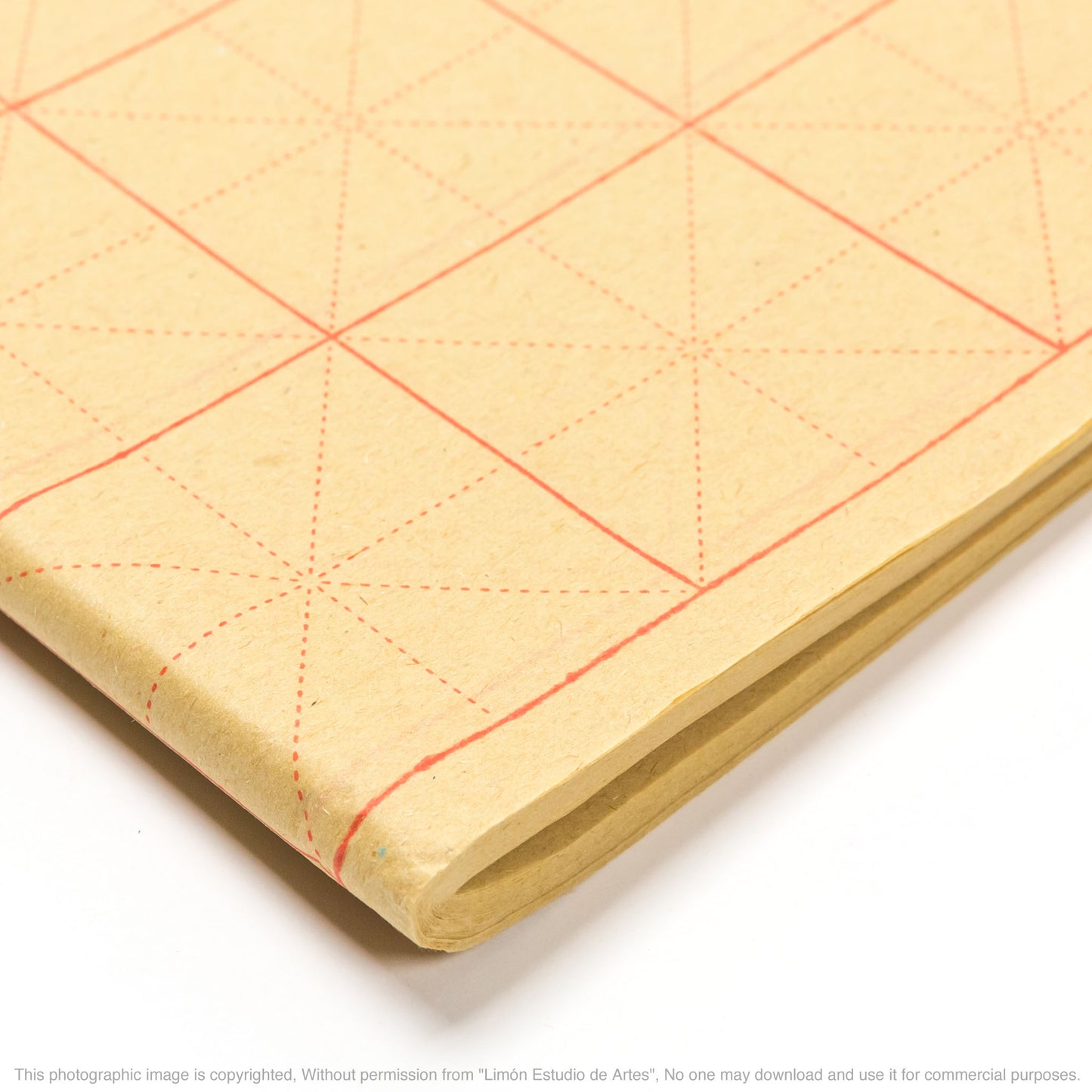 Papel de arroz para práctica de caligrafía 32x38cm (20 hojas) - LIMÓN ARTES