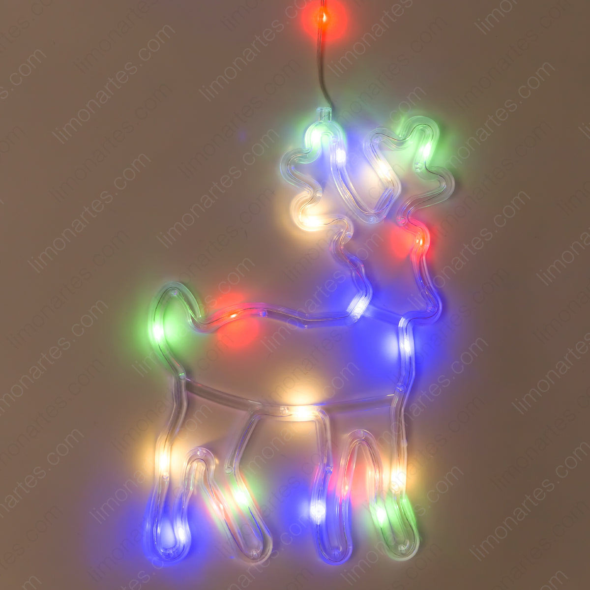 Reno multicolor led/ d-1024 - LIMÓN ARTES