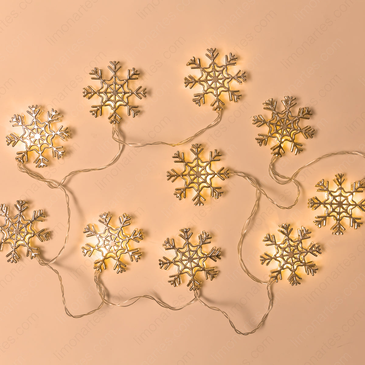 Cálida/ led luz de pila 10l/ d-743 - LIMÓN ARTES