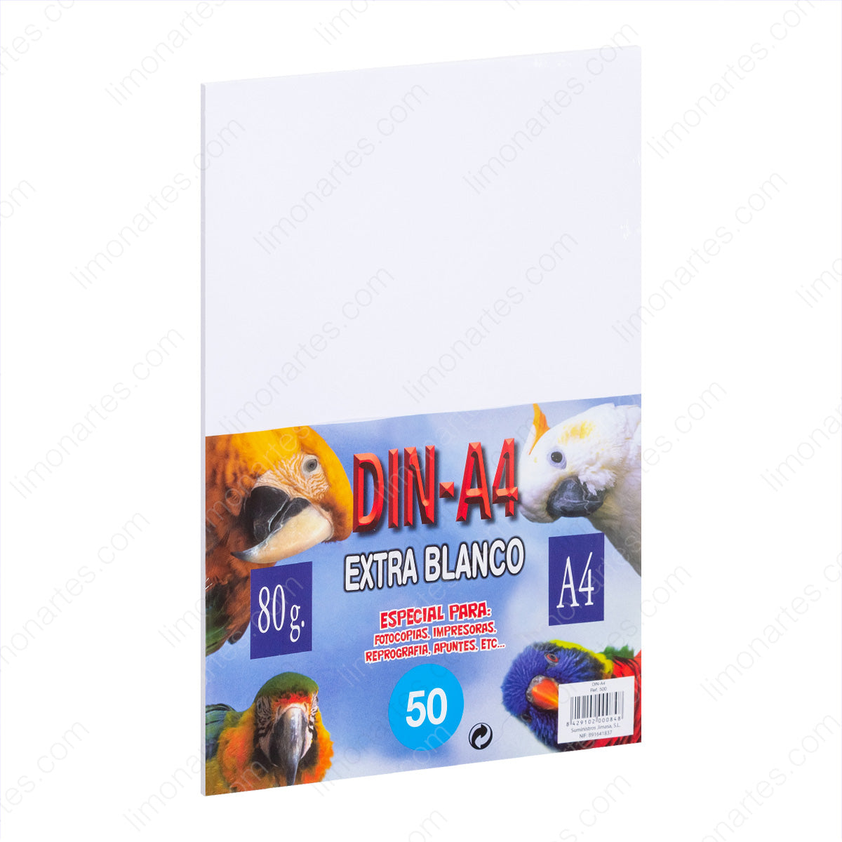 DIN A4 Extra blanc 50 feuilles, 80 g/ Papier d'impression/Papier polyvalent/000848