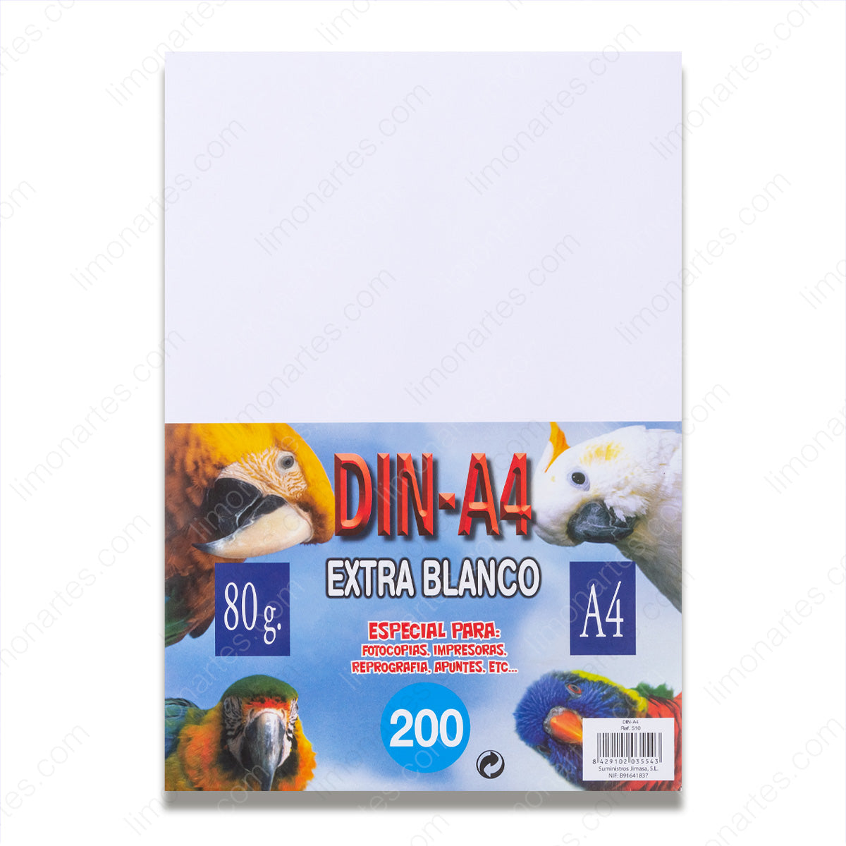 DIN A4 Extra white 200 sheets, 80 g/ Printing paper/Multipurpose paper/035543