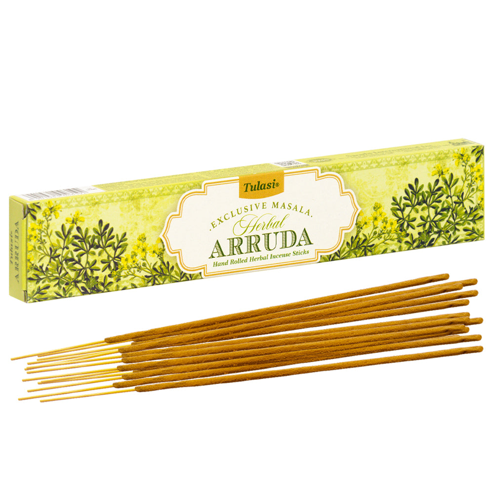 Natural Herbal Incense Arruda Handmade in India Tulasi Exclusive Masala
