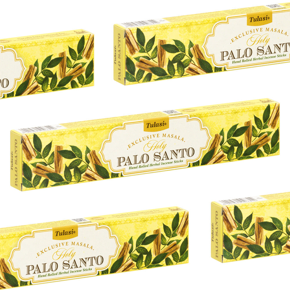 Janta Palo Santo Masala Incense Exclusive Tulasi Pack of 5