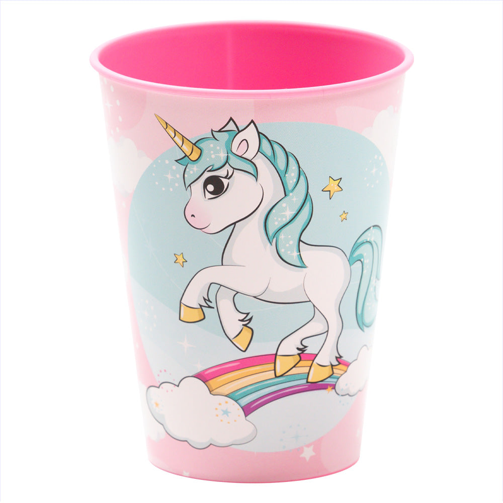 Stor Easy small glass Unicorn Rainbow 260 ml