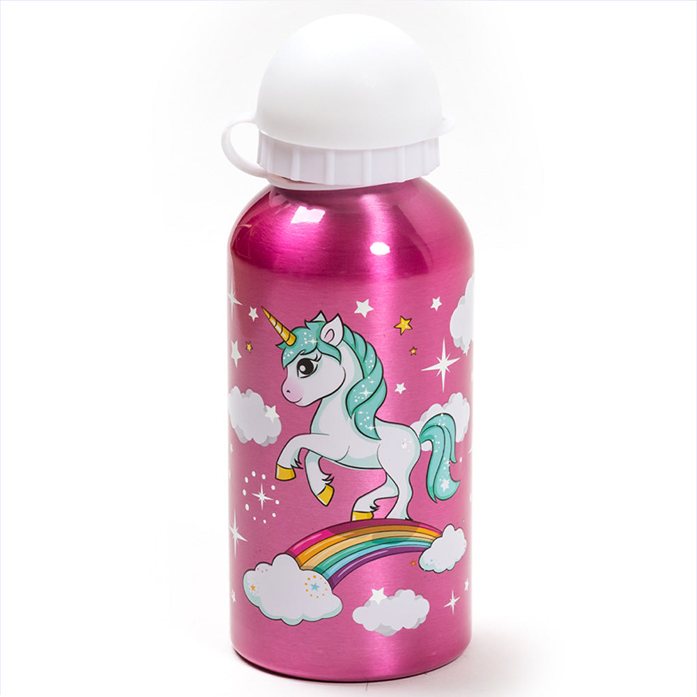 Unicorn 400ml Aluminum Kids Bottle / Kids Water Bottle / Reusable Water Bottle