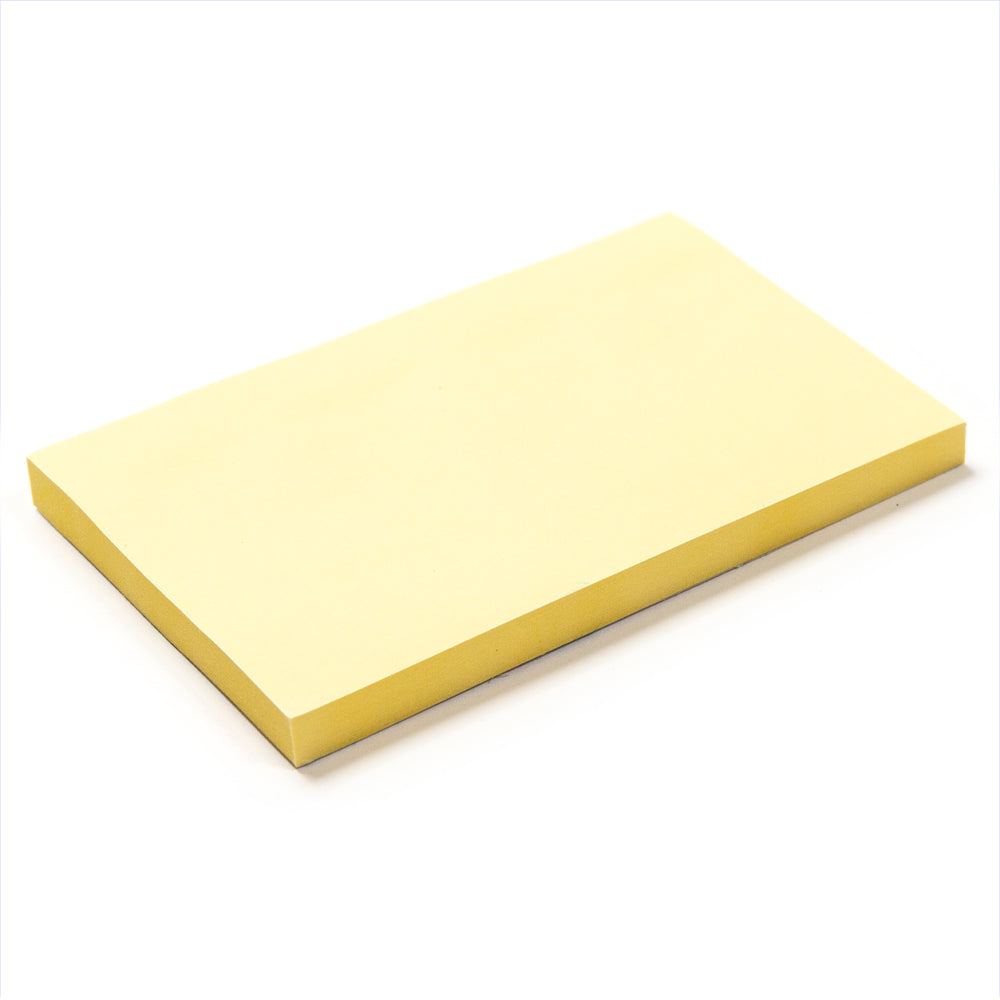 Post-it/ Sticky Notes/ Jaune clair/ 100 feuilles/ 76x76mm/ 76x127mm