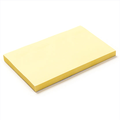 Post-it/ Sticky Notes/ Light yellow/ 100 sheets/ 76x76mm/ 76x127mm