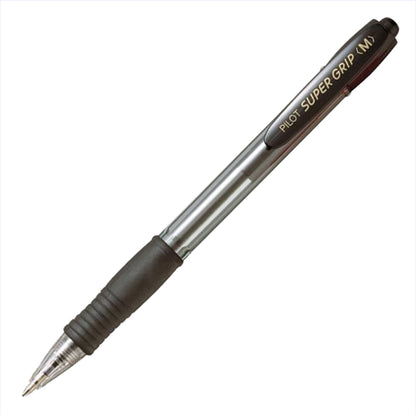 PILOT - Super Grip M Ballpoint Pen 1.0 mm Tip/ Various colors available