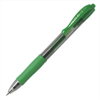 Pilot G2 Punta fina 0,7mm Retráctil gel pluma de la tinta rollerball/ 6 colores disponibles