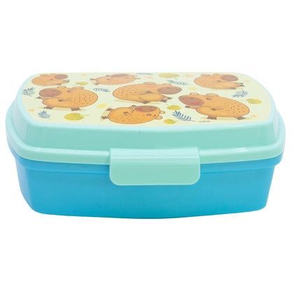 Stor Capibara Rectangular Sandwich Maker / BPA Free / Kids Lunch Box / School / Daycare