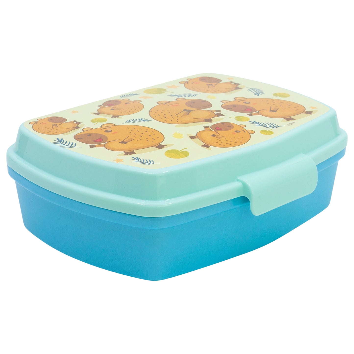 Stor Capibara Rectangular Sandwich Maker / BPA Free / Kids Lunch Box / School / Daycare
