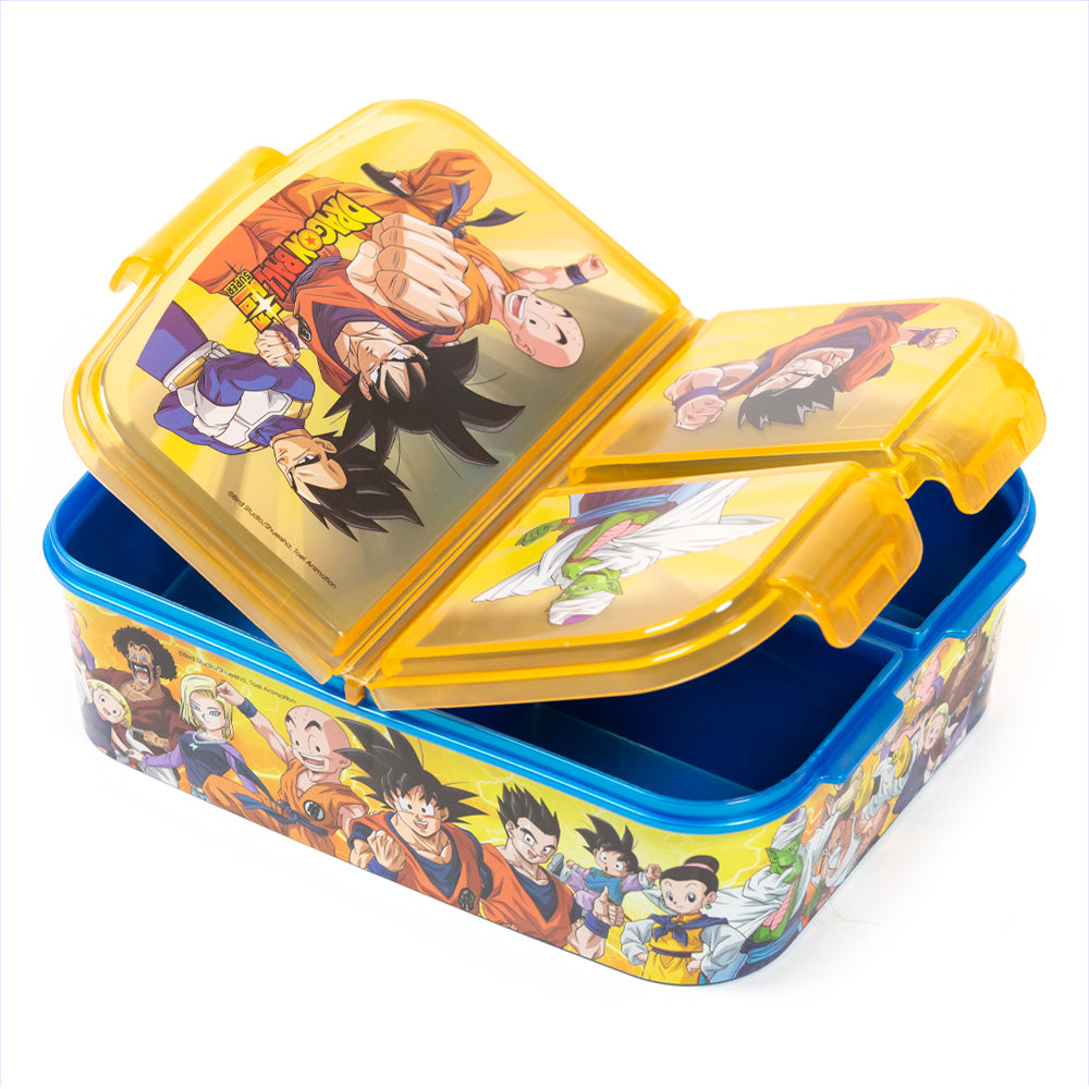 Stor Dragon Ball multiple sandwich box/ 300 ml with 3 compartments/ BPA free/ Children's lunch box/School/Nursery