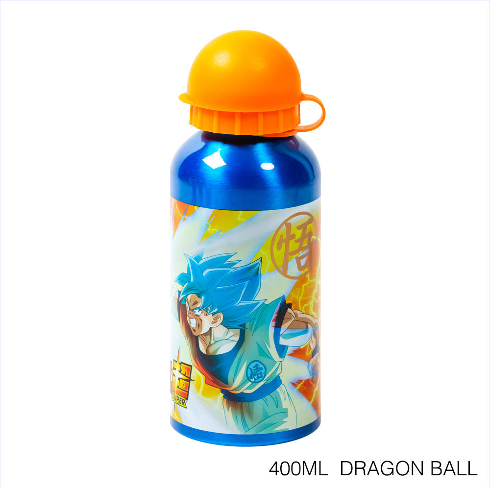 Disney Botella de agua 400 ml de aluminio con boquilla retráctil/ Escuela/Guardería/Varios patrones disponibles - LIMÓN ARTES