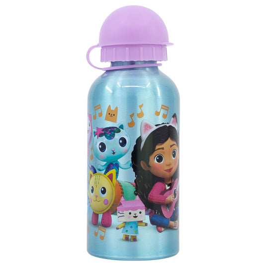 Gourde pour enfants en aluminium 400 ml Gabby's Dollhouse / Gourde pour enfants / Gourde réutilisable