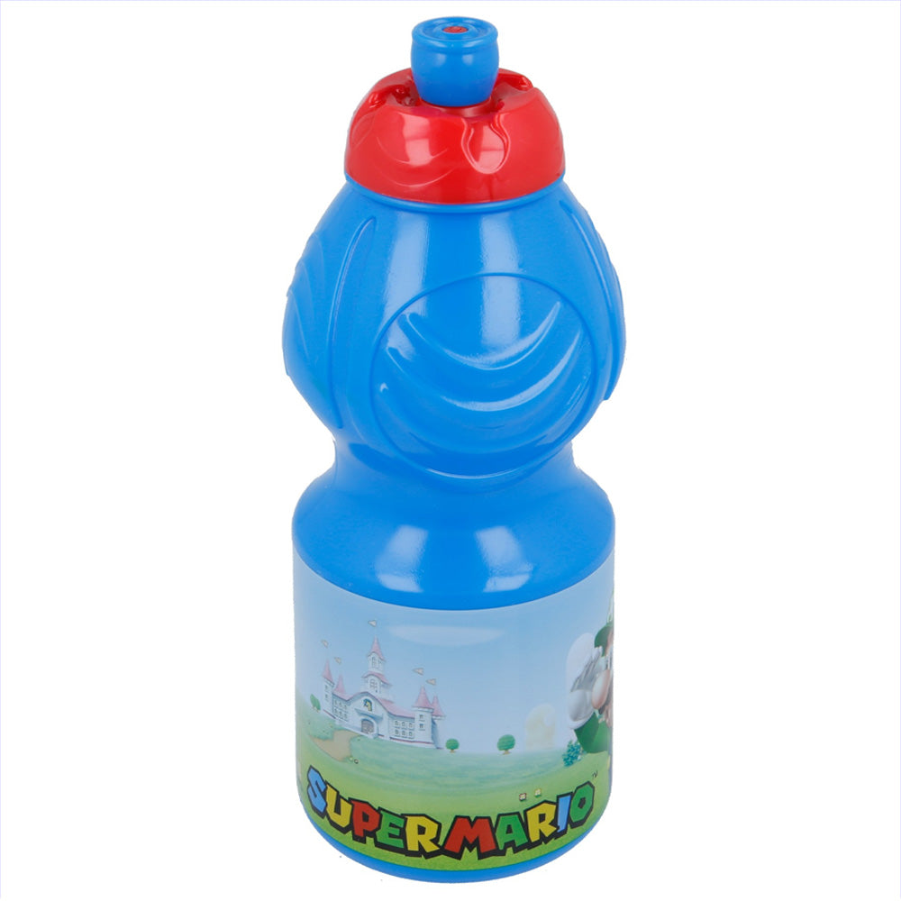 Botella Sport con cierre anti goteo 400 ml Super Mario / No BPA