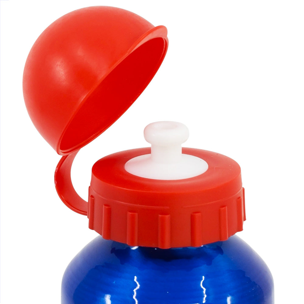 Botella de aluminio para niños 400 ml Super Mario / Cantimplora infantil / Botella de agua reutilizable