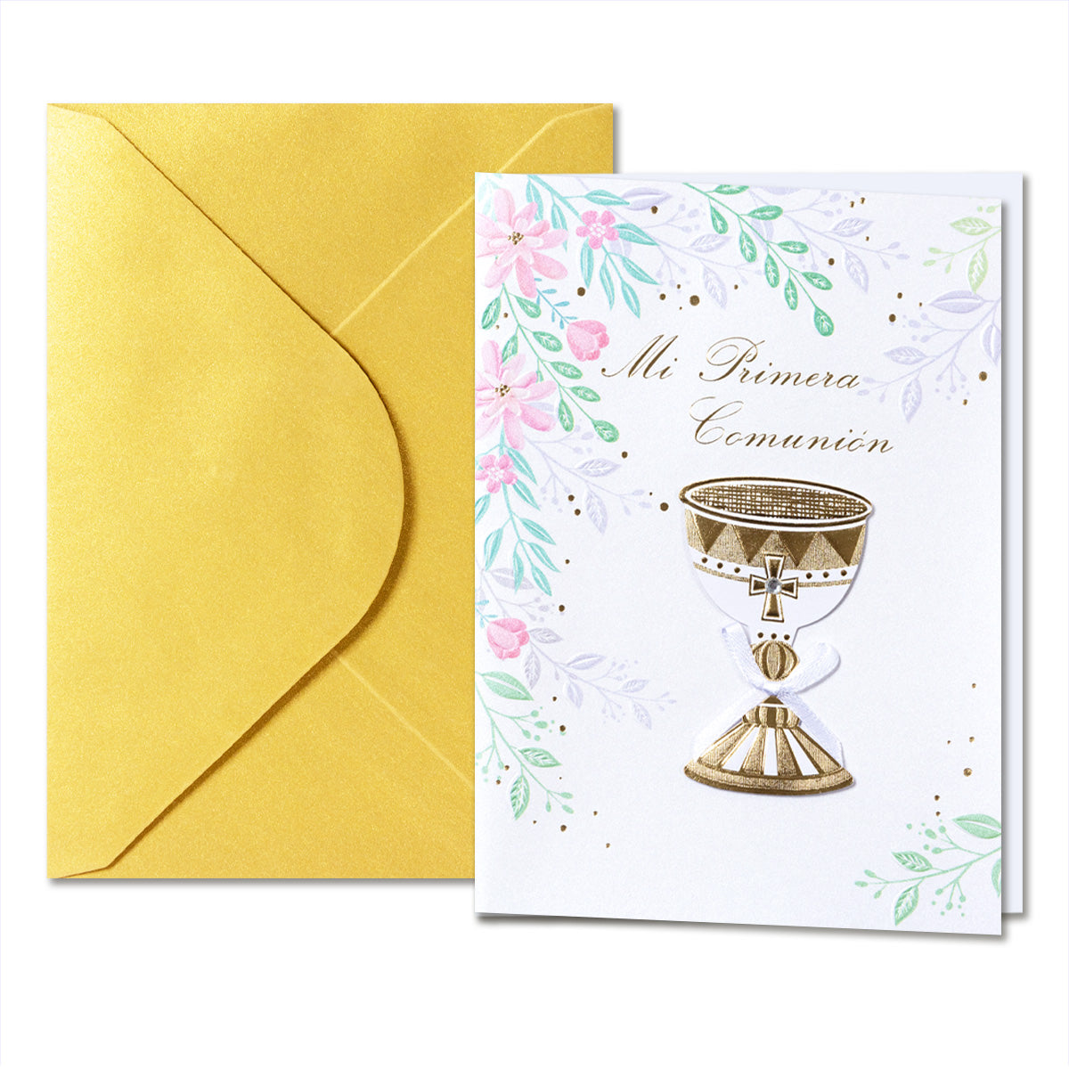 Set 6 pieces/Greeting card/Communion/13 x 18cm/Includes envelope