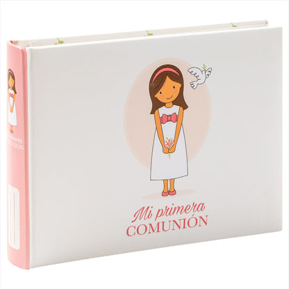 Adhesive photo album 20 pages communion girl